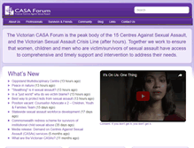 Tablet Screenshot of casa.org.au