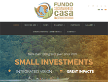 Tablet Screenshot of casa.org.br