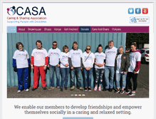 Tablet Screenshot of casa.ie